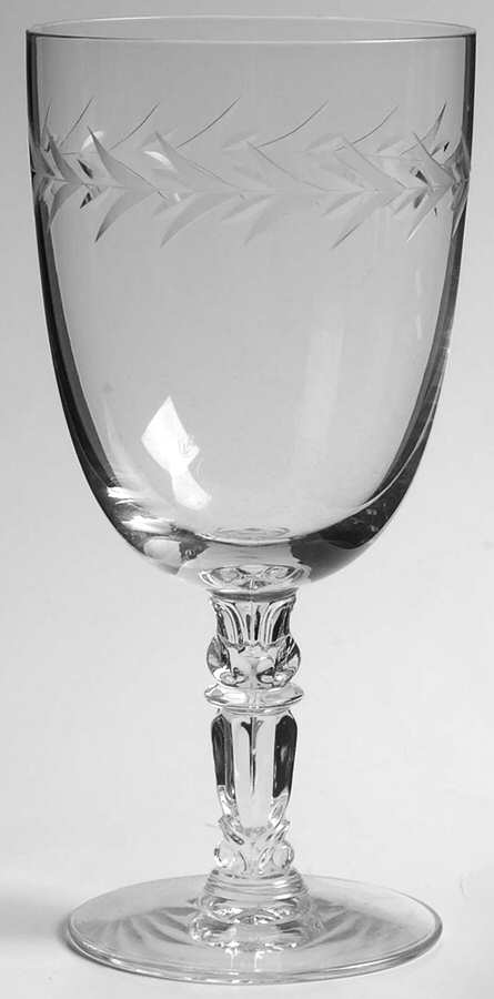 Holly Clear (Stem 6030) Low Water Goblet by Fostoria-1