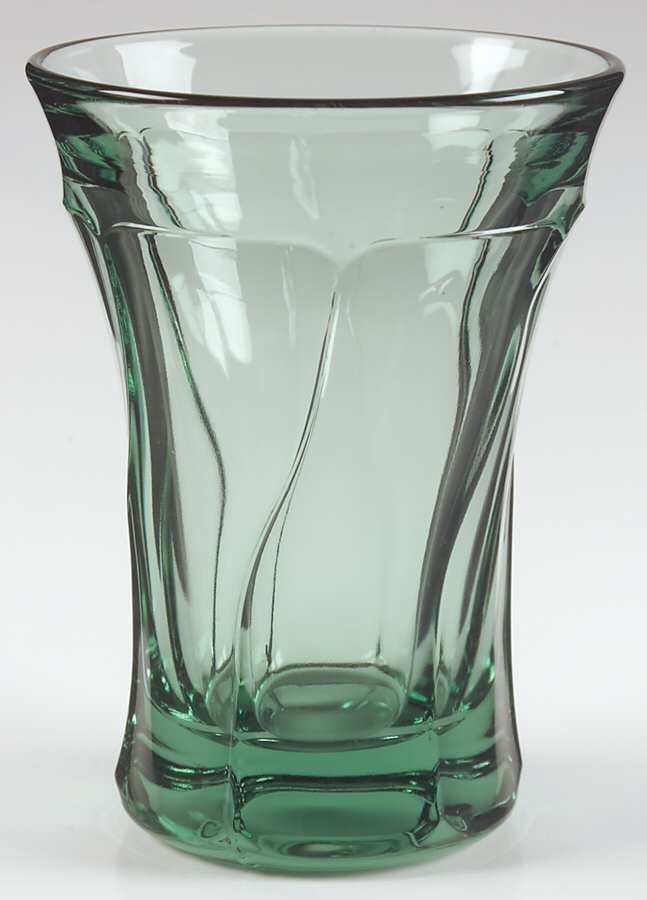 Jamestown Green 10 Oz Flat Tumbler by Fostoria-1