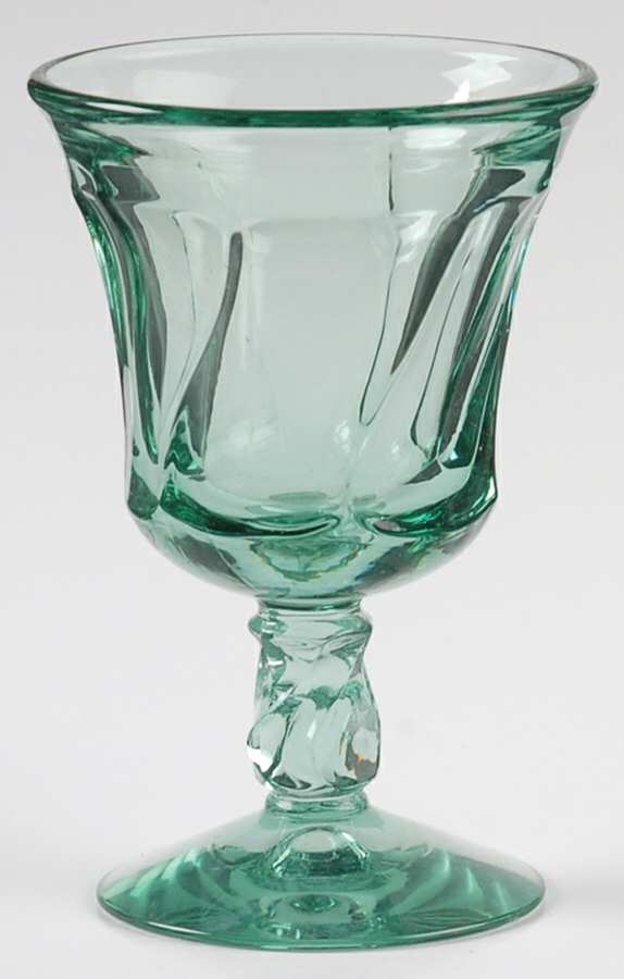 Jamestown Green Wine Glass by Fostoria-1