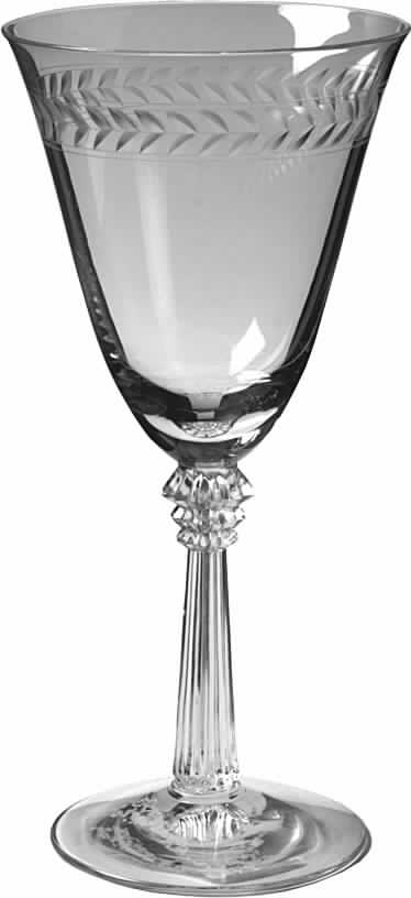 Laurel (Stem 6017) Water Goblet by Fostoria-1