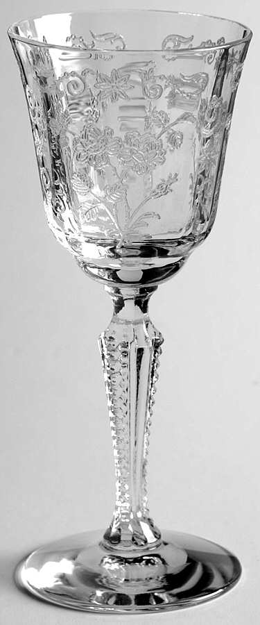Midnight Rose Cordial Glass by Fostoria-1
