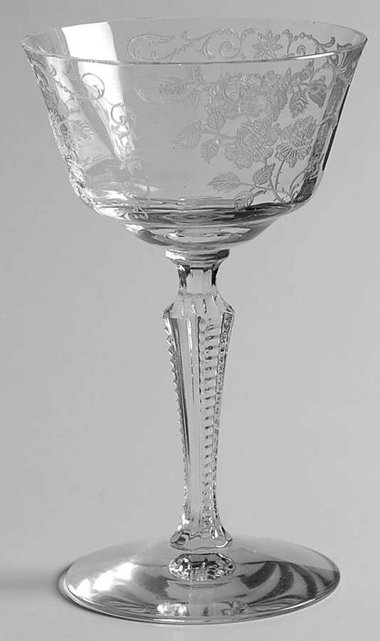 Midnight Rose Liquor Cocktail by Fostoria-1