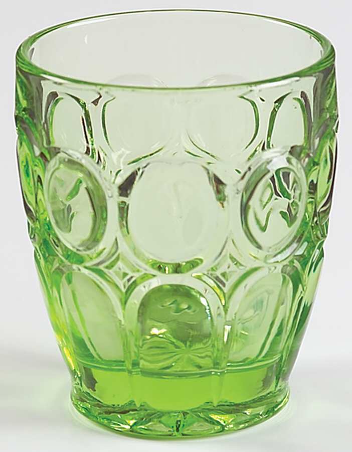 Moonstone Green Double Old Fashioned by Fostoria-1