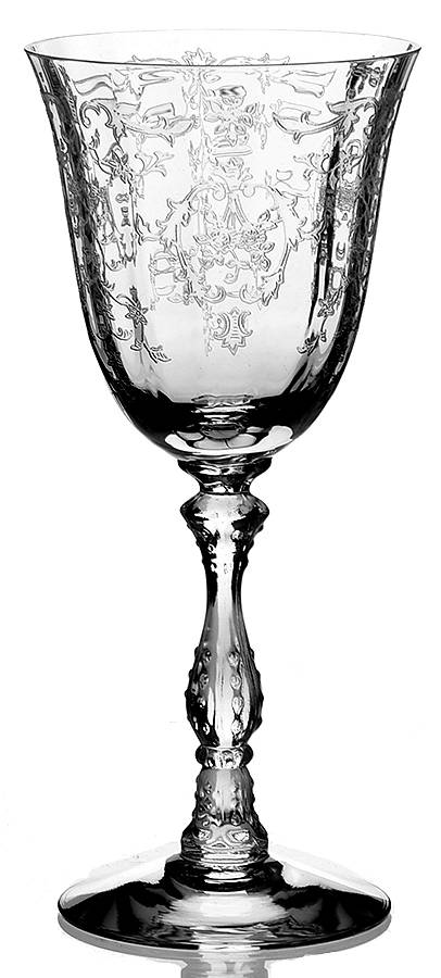 Navarre Clear Claret Wine by Fostoria-1