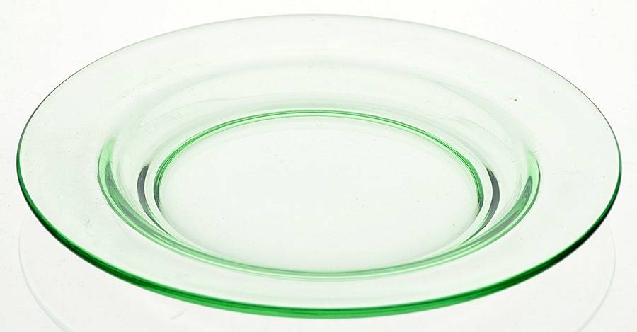 Pioneer Light Green Bread & Butter Plate by Fostoria-1