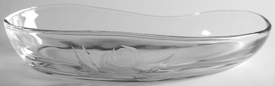 Rose 9" Pickle Dish by Fostoria-1