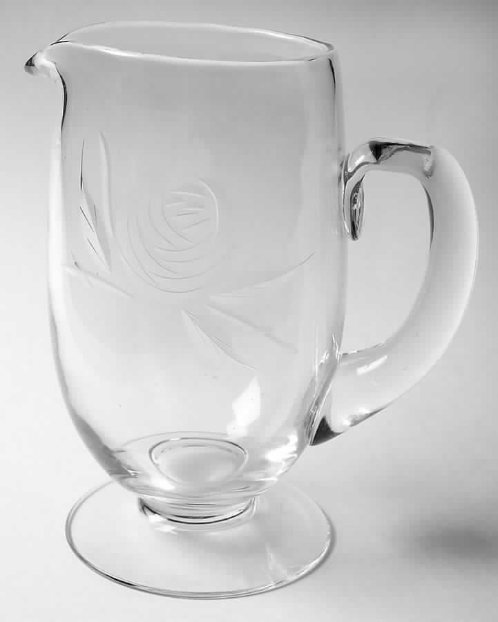 Rose 52 Oz Pitcher by Fostoria-1