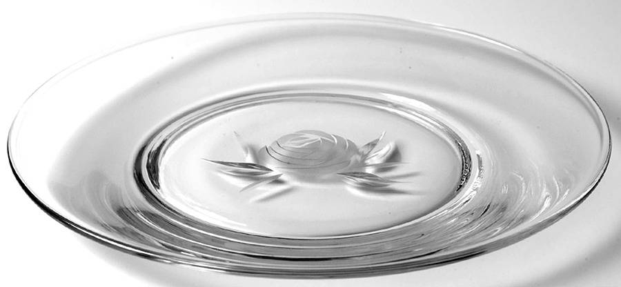 Rose Luncheon Plate by Fostoria-1