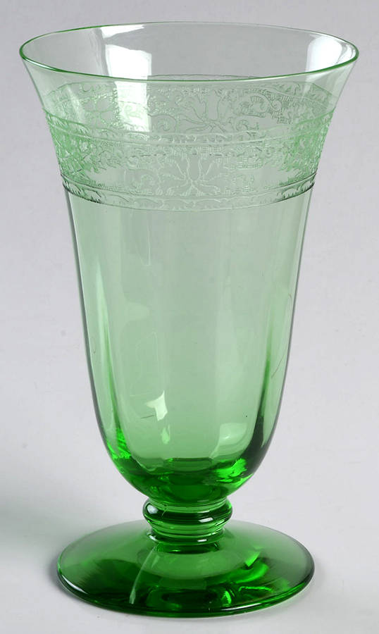 Royal Green Iced Tea by Fostoria-1