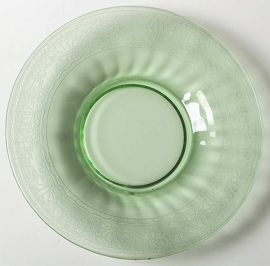 Royal Green Bread & Butter Plate by Fostoria-1