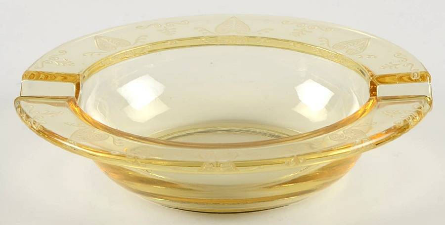 Trojan Topaz 5" Ashtray by Fostoria-1