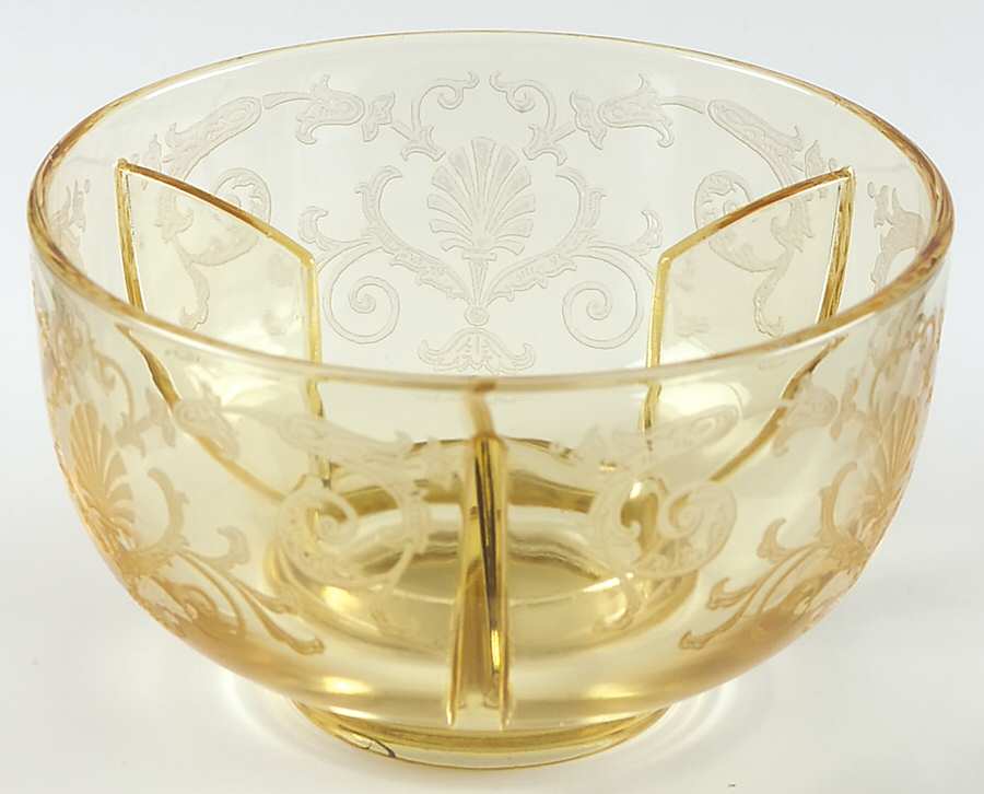 Versailles Topaz (No Trim) Ice Dish No Insert by Fostoria-1