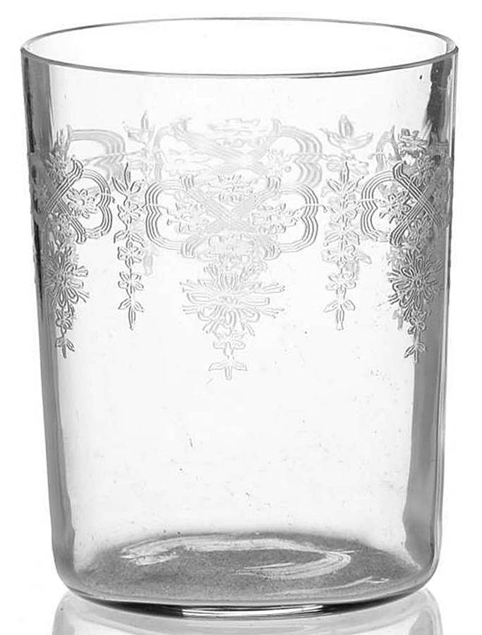 King Whiskey Glass by Fry-1