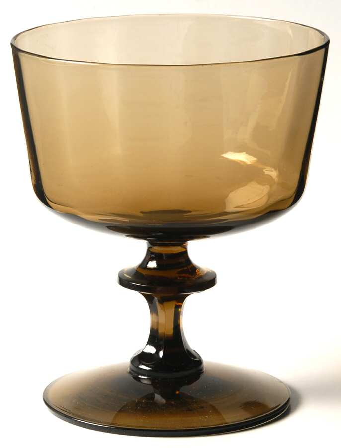 Flambeau Brown (Topaz) Champagne/Tall Sherbet by Franciscan-1