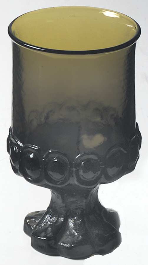 Madeira Olive Green Water Goblet by Franciscan-1