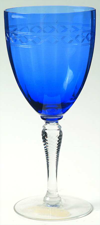 FRY11 Blue Water Goblet by Fry-1