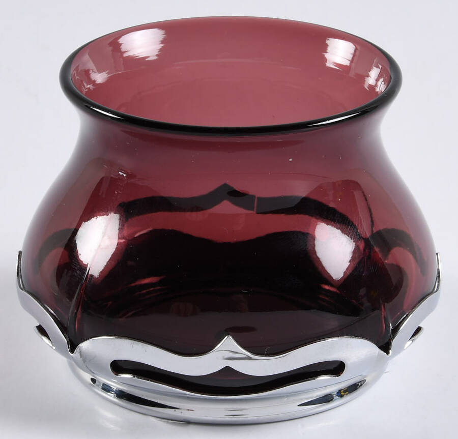 Farber Crystal (Chrome) Sugar-Open by Farber Brothers-1