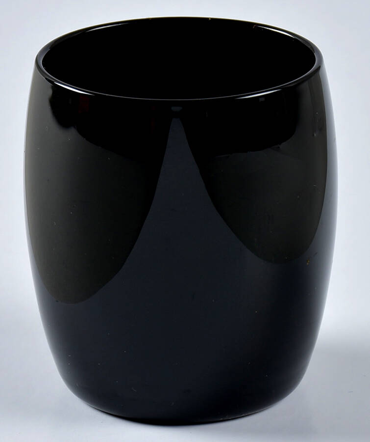 Farber Crystal (Chrome) Ebony Shot Glass Liner by Farber Brothers-1
