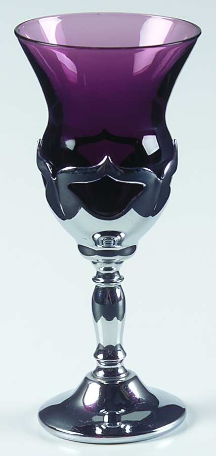 Farber Crystal (Chrome) Amethyst Cordial by Farber Brothers-1