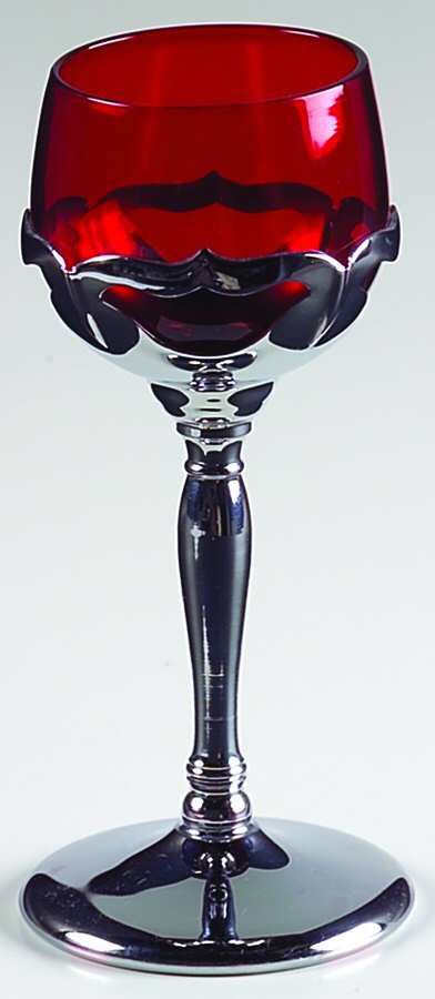 Farber Crystal (Chrome) Carmen Liquor Cocktail by Farber Brothers-1