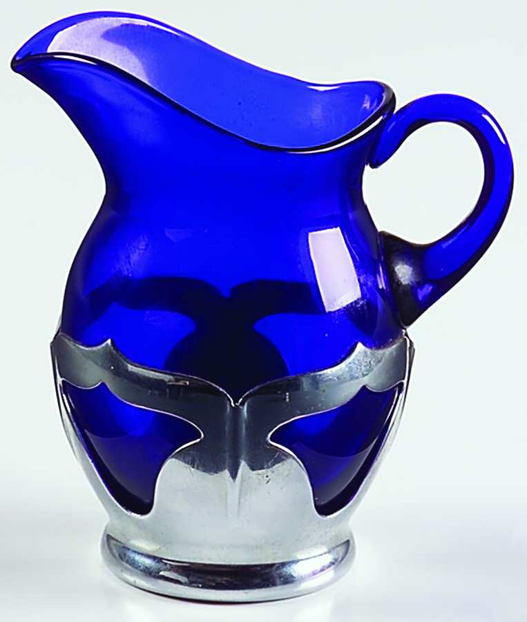 Farber Crystal (Chrome) Creamer by Farber Brothers-1