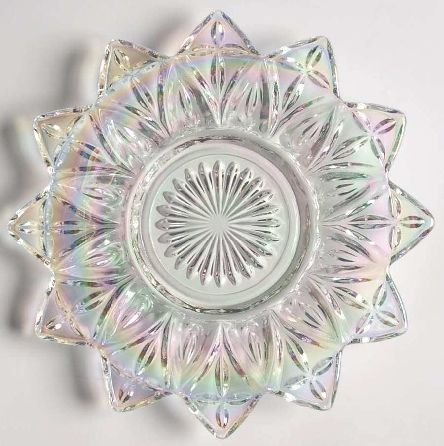 Petal (Iridescent) Bread & Butter Plate by Federal Glass -1