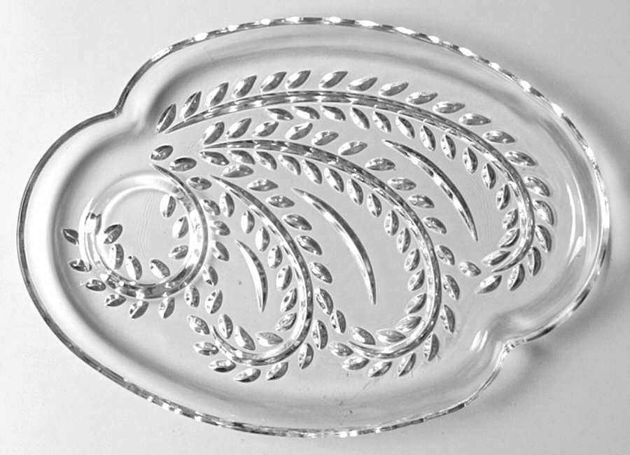Homestead Snack Plate No Cup by Federal Glass -1