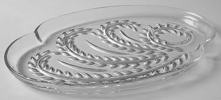 Homestead Snack Plate, No Tumbler by Federal Glass -1