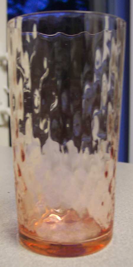 FRY1-4-PINK (DIAMOND OPTIC) 10 Oz Flat Tumbler by Fry-1