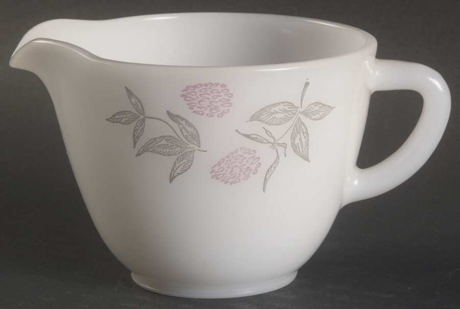 Clover Blossom Creamer by Federal Glass -1