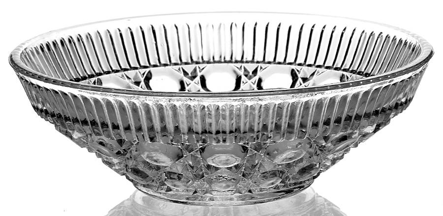 Windsor Clear Candy Dish No Lid by Federal Glass -1