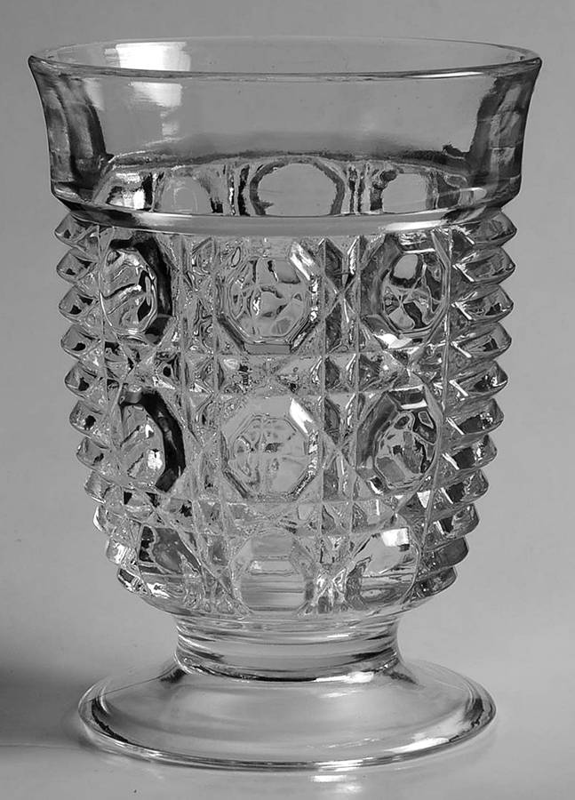 Windsor Clear 8 Oz Footed Tumbler by Federal Glass -1