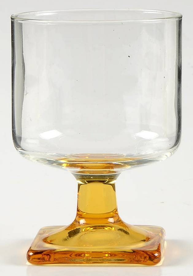 Nordic Topaz Wine Glass by Federal Glass -1