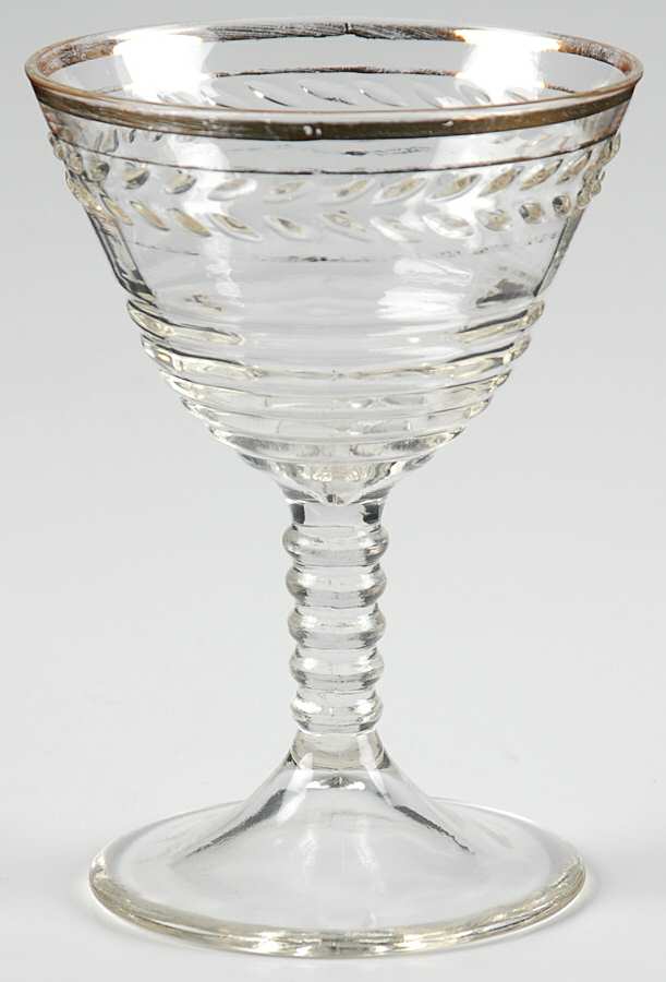 145R-Gold Trim Liquor Cocktail by Federal Glass -1