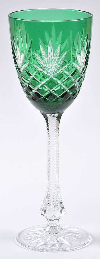 Odessa Emerald Green Hock Wine by Faberge-1