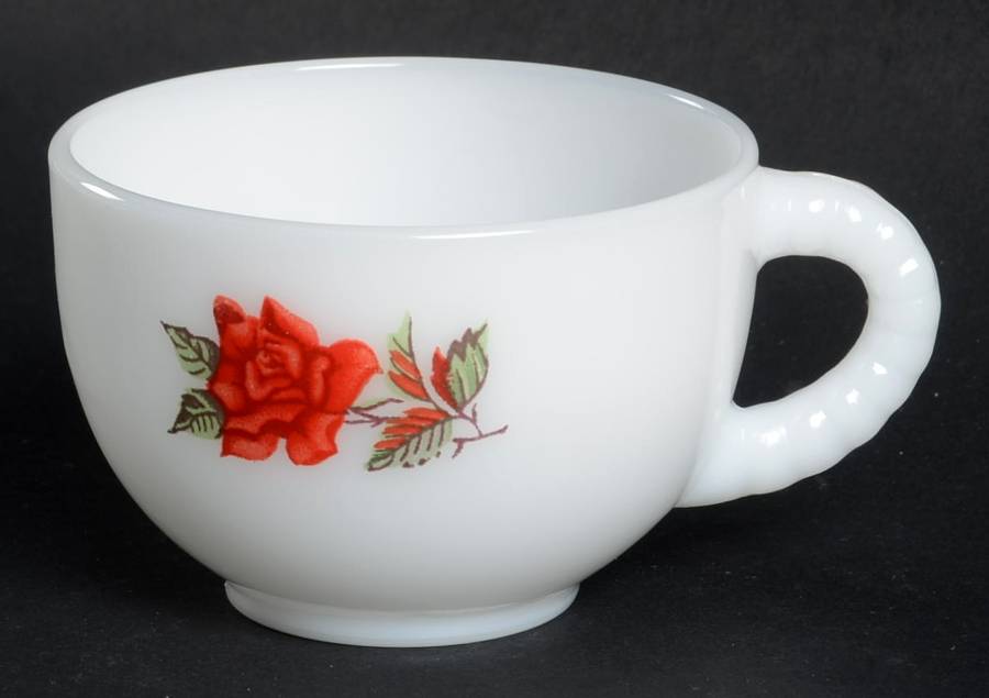 Rosecrest Snack Cup for Snack Plate by Federal Glass -1