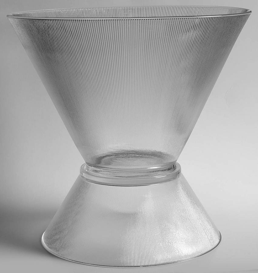 Norse Punch Bowl with Stand by Federal Glass -1