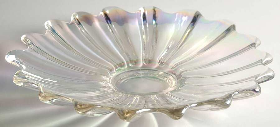 Celestial (Iridescent) 9" Round Bowl by Federal Glass -1