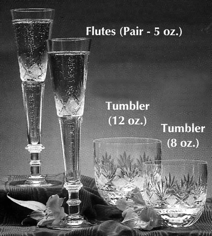 Belle Isle 12 Oz Flat Tumbler by Foreign Advisory Crystal-1