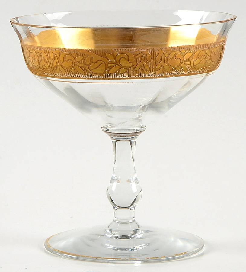 FRY9 Clear Low Sherbet by Fry-1