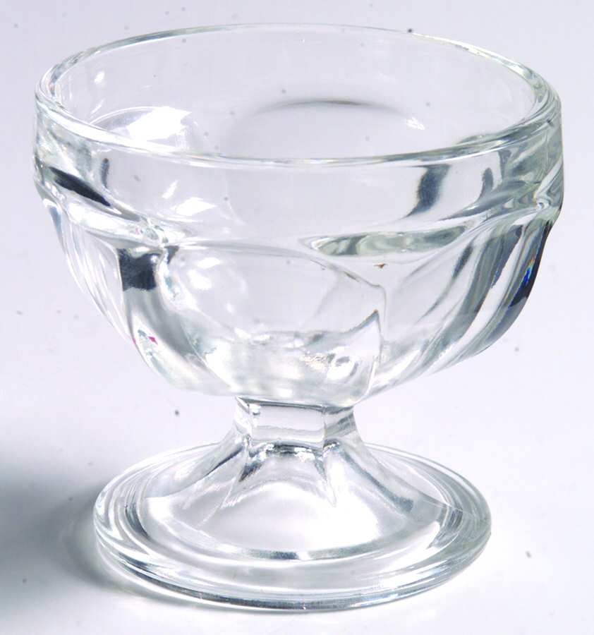 FEG15 Clear Low Sherbet by Federal Glass -1