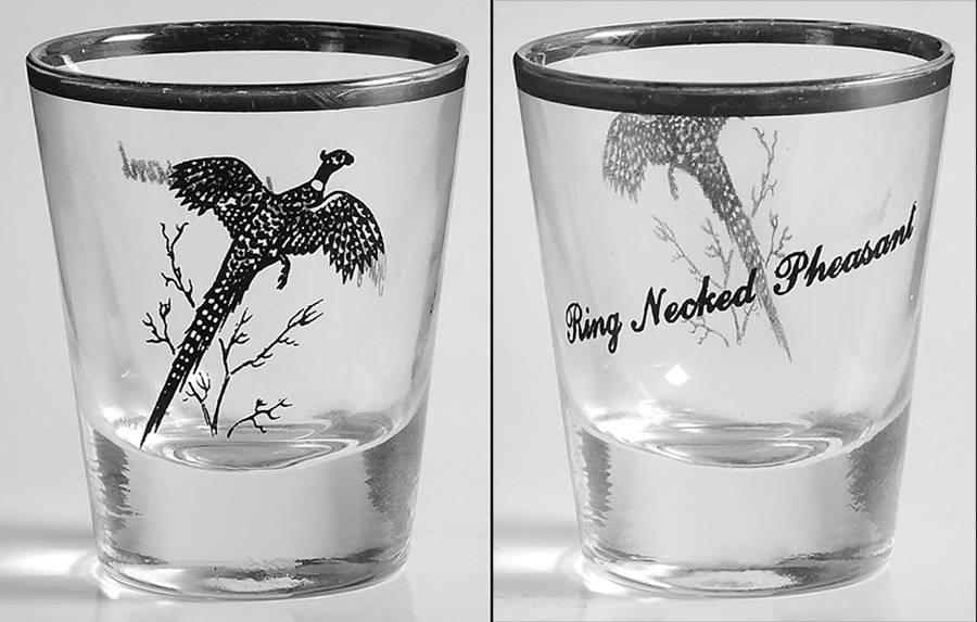 Sportsman Shot Glass by Federal Glass -1