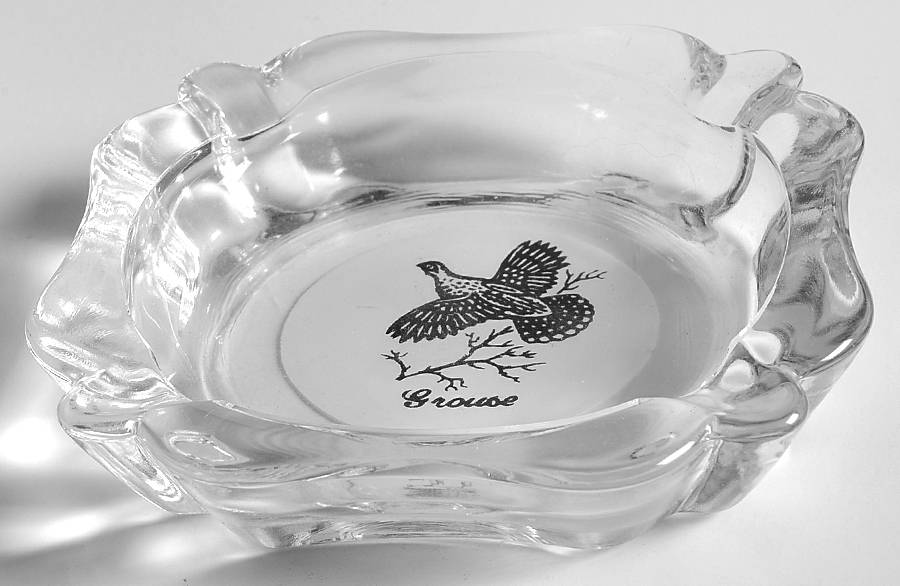Sportsman Ashtray by Federal Glass -1