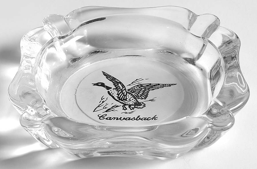 Sportsman Ashtray by Federal Glass -1
