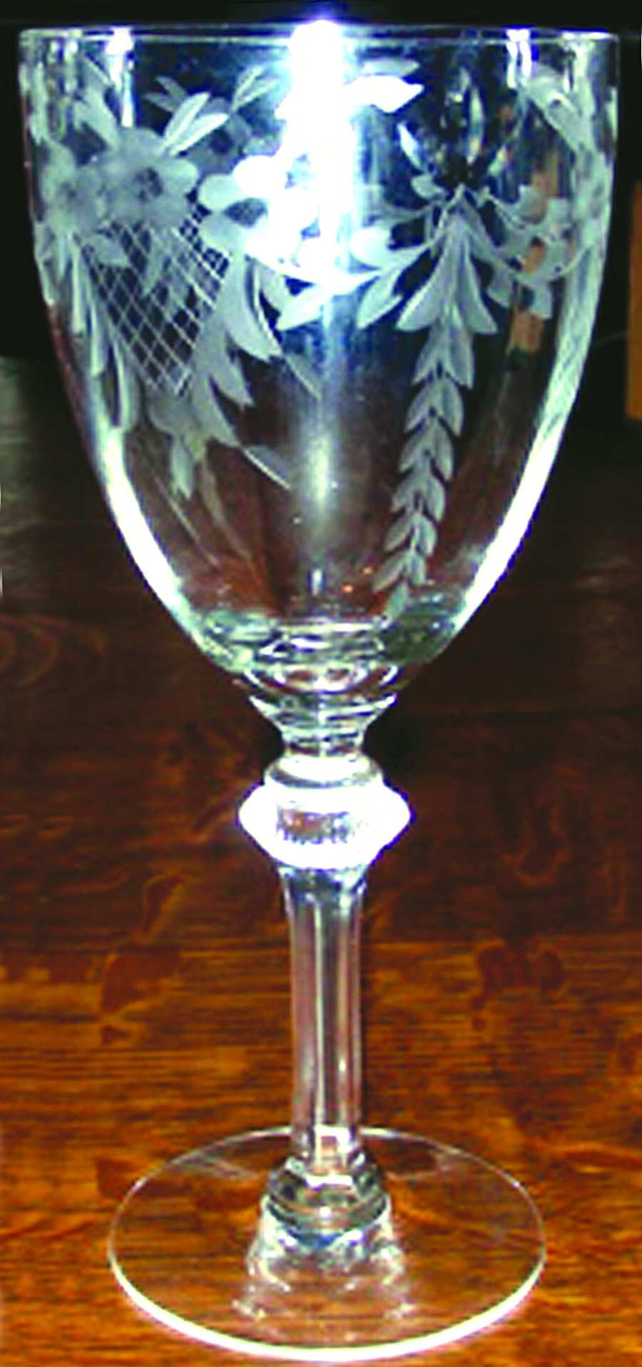 7553-3 Water Goblet by Fry-1