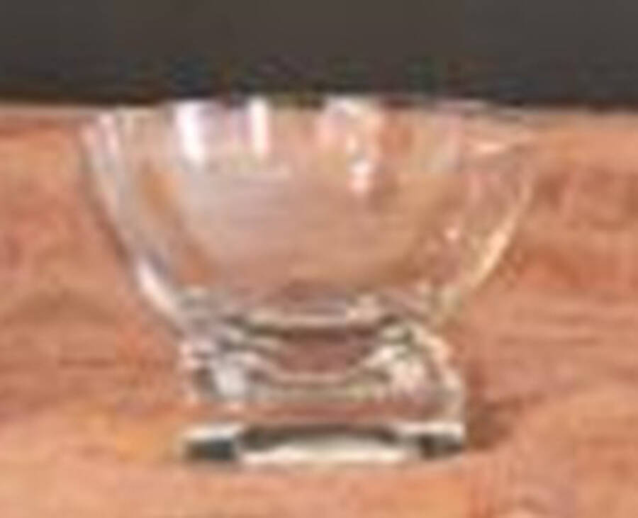 Nordic Clear Low Sherbet by Federal Glass -1