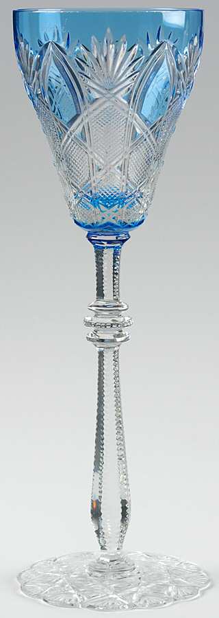 Czar Imperial Sky Blue Water Goblet by Faberge-1