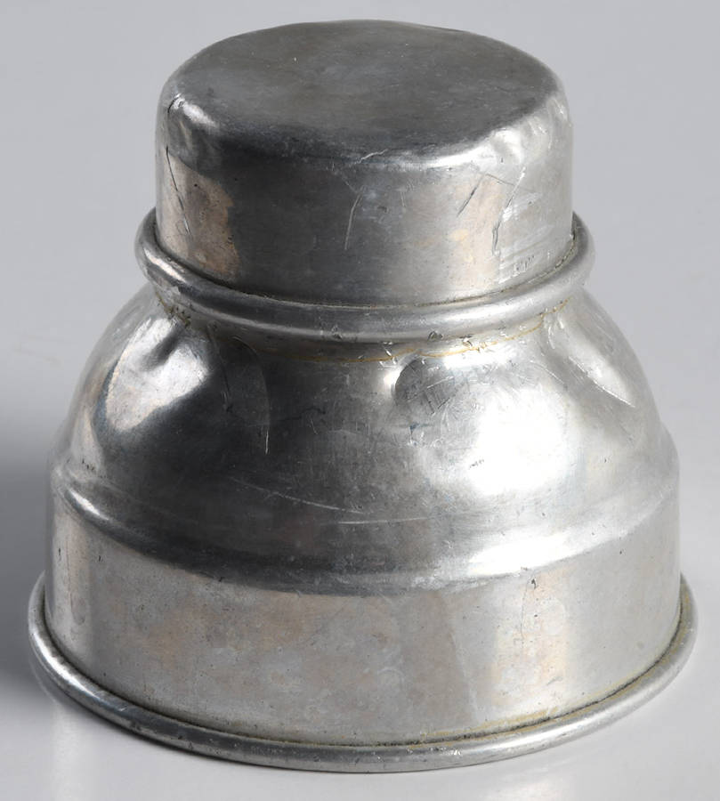 Radio Bar (Platinum Bands) Lid for Cocktail Shaker by Federal Glass -1