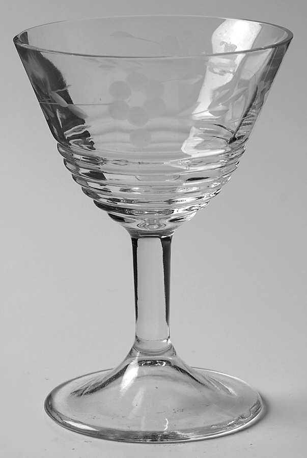 145-4 Champagne/Tall Sherbet by Federal Glass -1