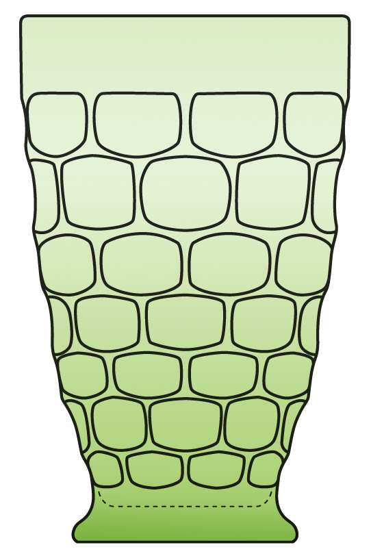 Yorktown Green (Lime) 12 Oz Footed Tumbler by Federal Glass -1